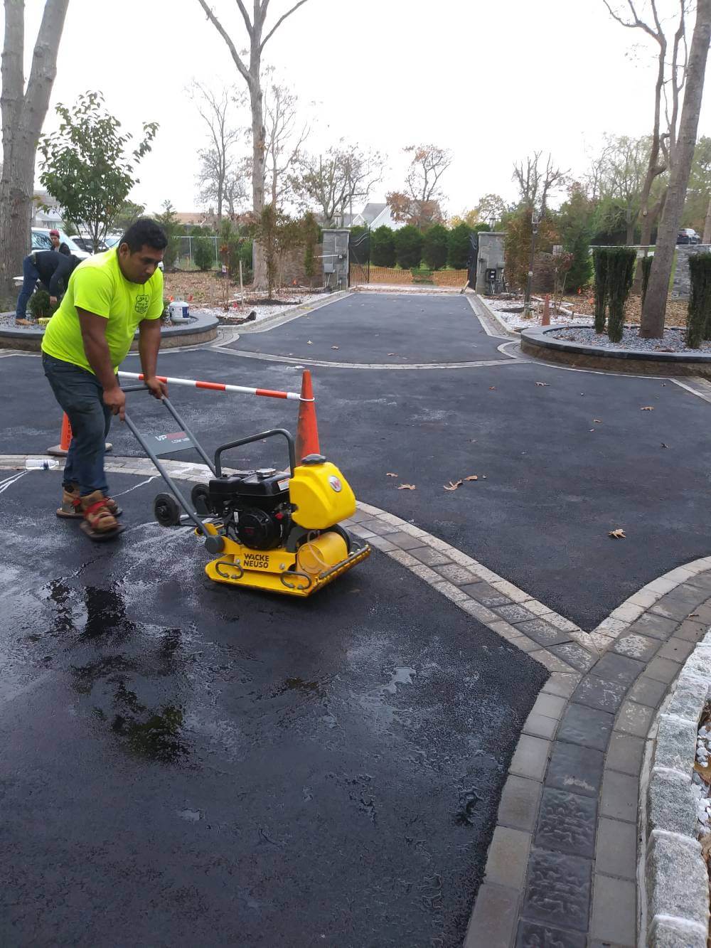 Asphalt Blacktop Installation